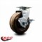 Service Caster 5'' High Temp Phenolic Swivel Caster with Bronze Bearing and Brake SCC-20S520-PHBZHT-TLB - alternate 2